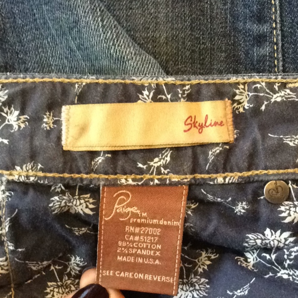 Paige Premium Denim Distressed Jeans Size 29 - Picture 12 of 13